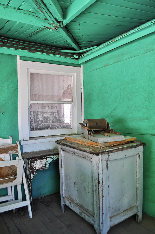 Chloride Ghost Town Green Photograph by Kyle Hanson
