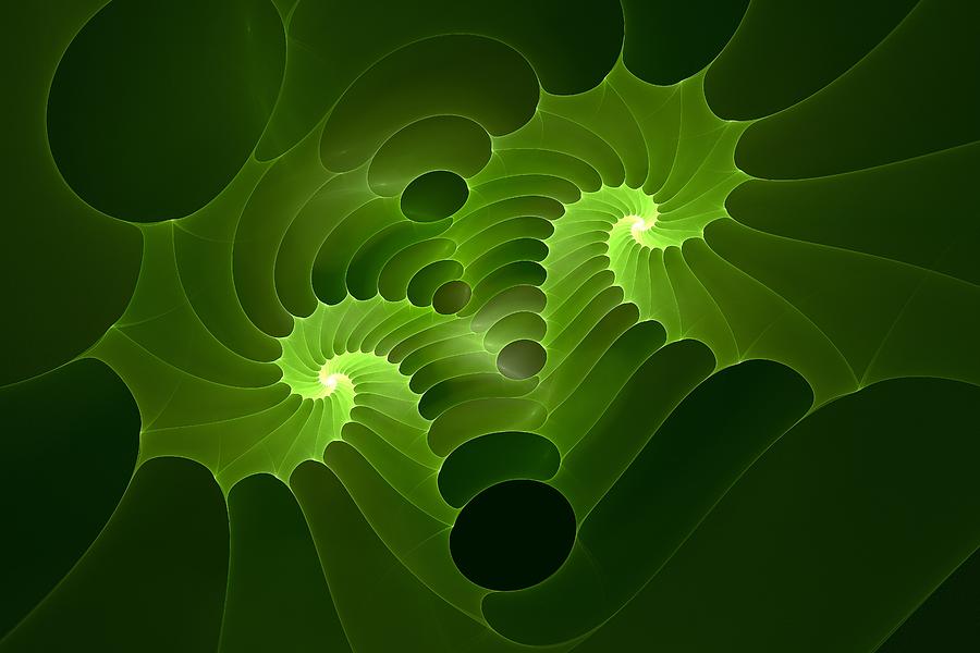 Chloroplast-2 Digital Art by Doug Morgan