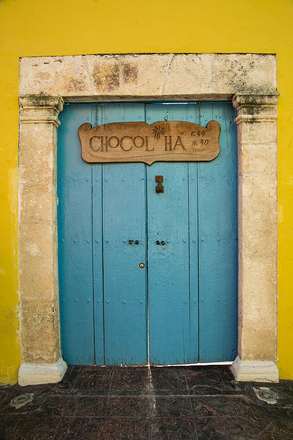 Chocol Ha Door Photograph by Jurgen Lorenzen