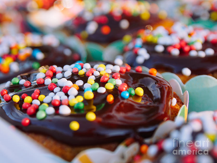 Chocolate And Candy Sprinkle  Photograph by Gilad Malenky