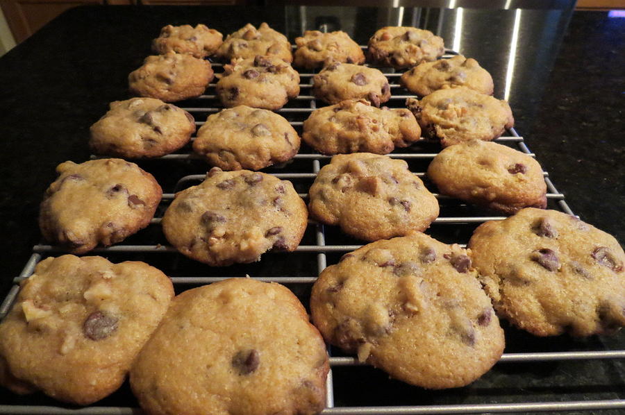 Chocolate Chip Cookies Photograph by Kay Novy