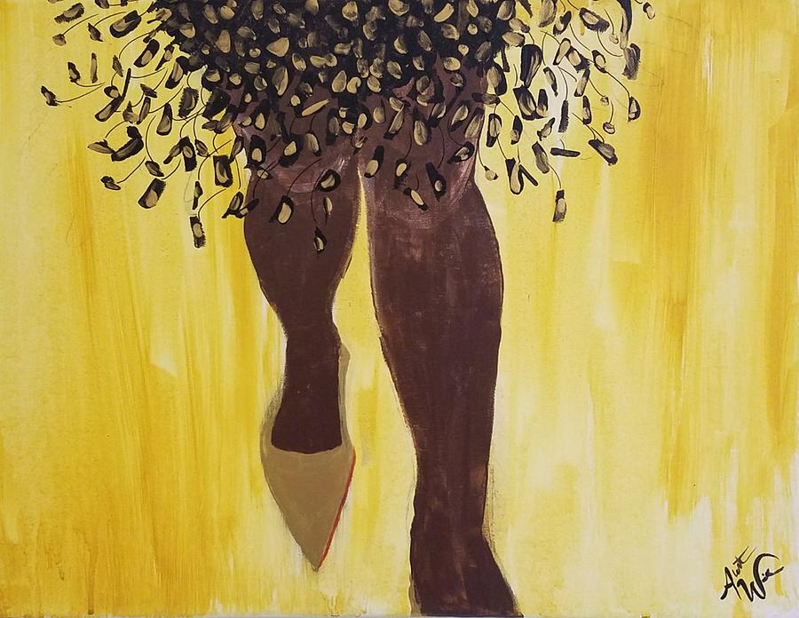 Chocolate Still Life Painting - Chocolate Cinderella by Autumn Leaves Art