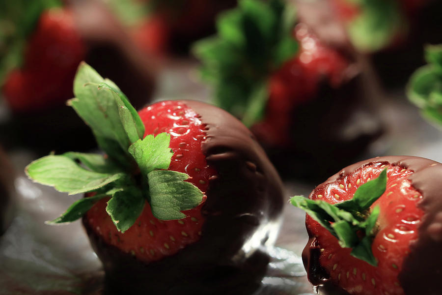 Chocolate Covered Strawberries Photograph by Lori Deiter