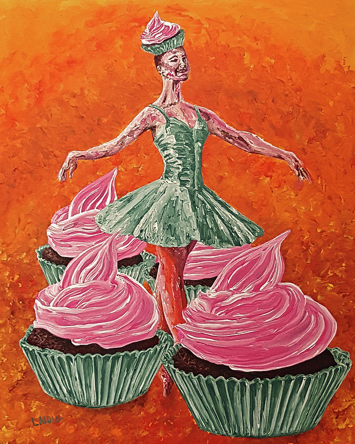 Chocolate Cupcakes Painting by Aarron Laidig