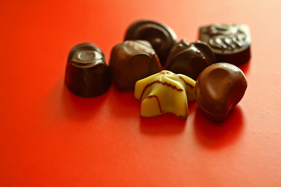 Still Life Photograph - Chocolate Delight by Evelina Kremsdorf