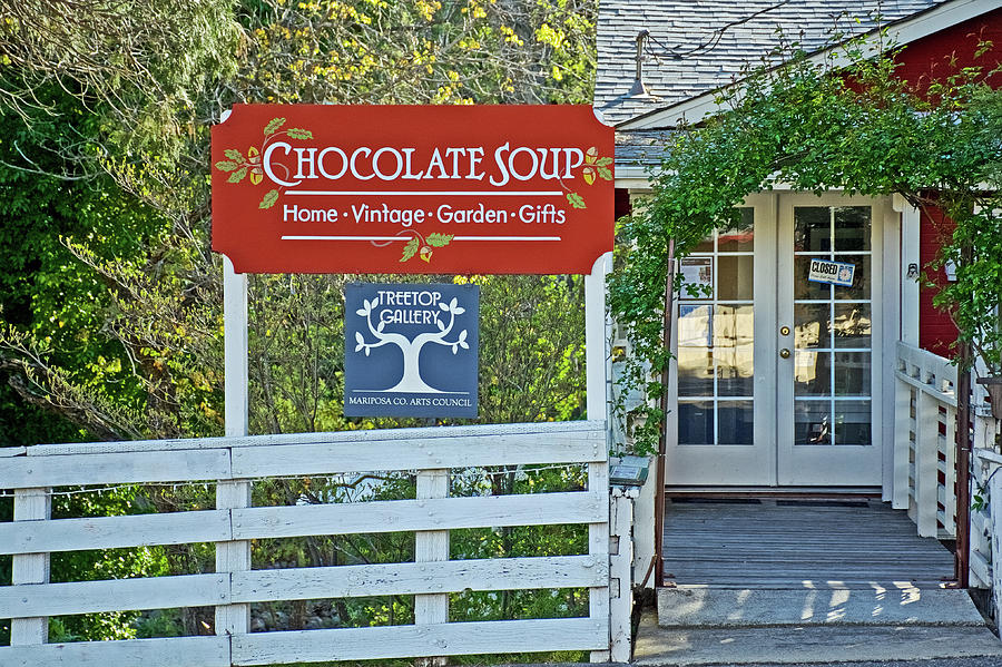 Chocolate Soup in Mariposa, California Photograph by Ruth Hager