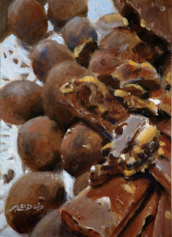 Chocolate Temptation Painting by Christopher Reid