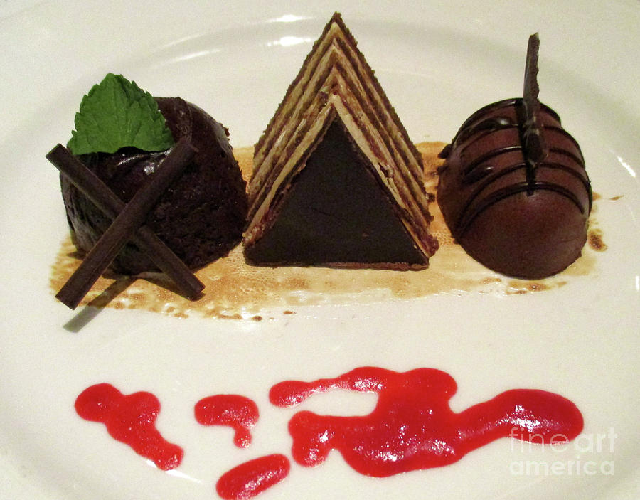 Chocolate Trio Photograph by Randall Weidner