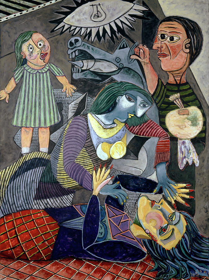 Picasso Painting - Choicest Memories by Pegeen Shean Picasso Painting - Choicest Memories by Pegeen Shean