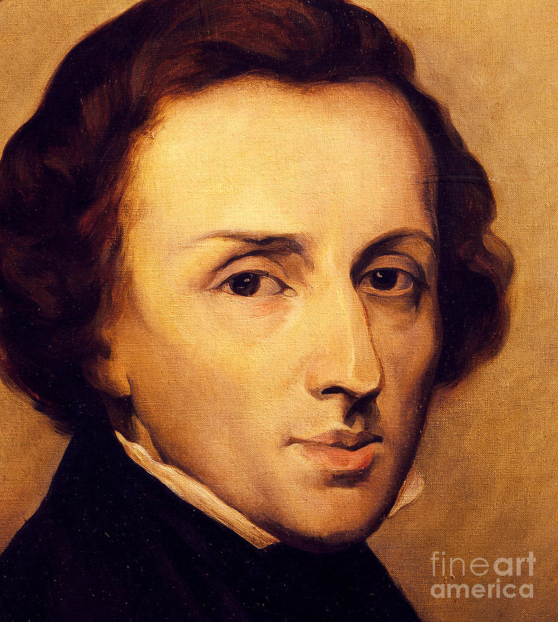 Chopin Painting by Ary Scheffer