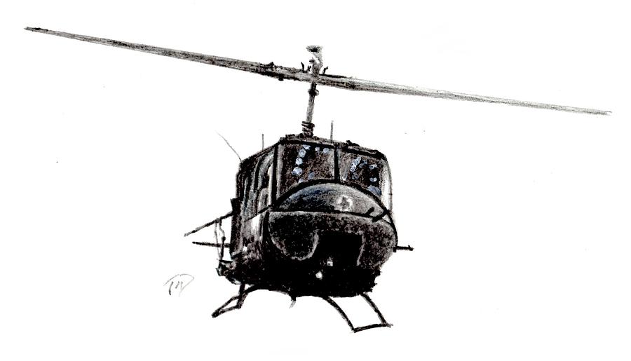 Chopper Painting by Joe Dagher