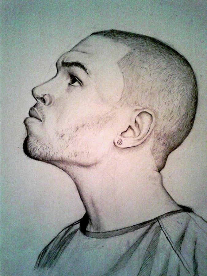 HOW TO DRAW CHRIS BROWN - YouTube
