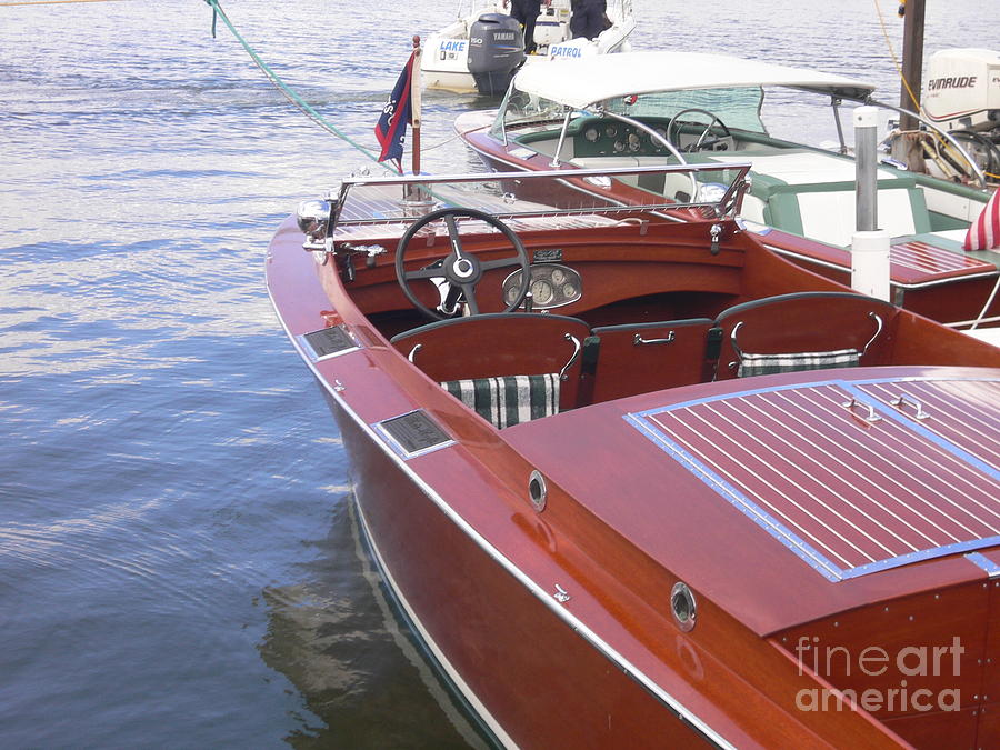 Chris Craft Photograph by Neil Zimmerman