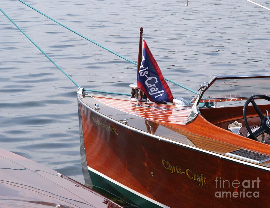 Chris Craft Runabout Photograph by Neil Zimmerman