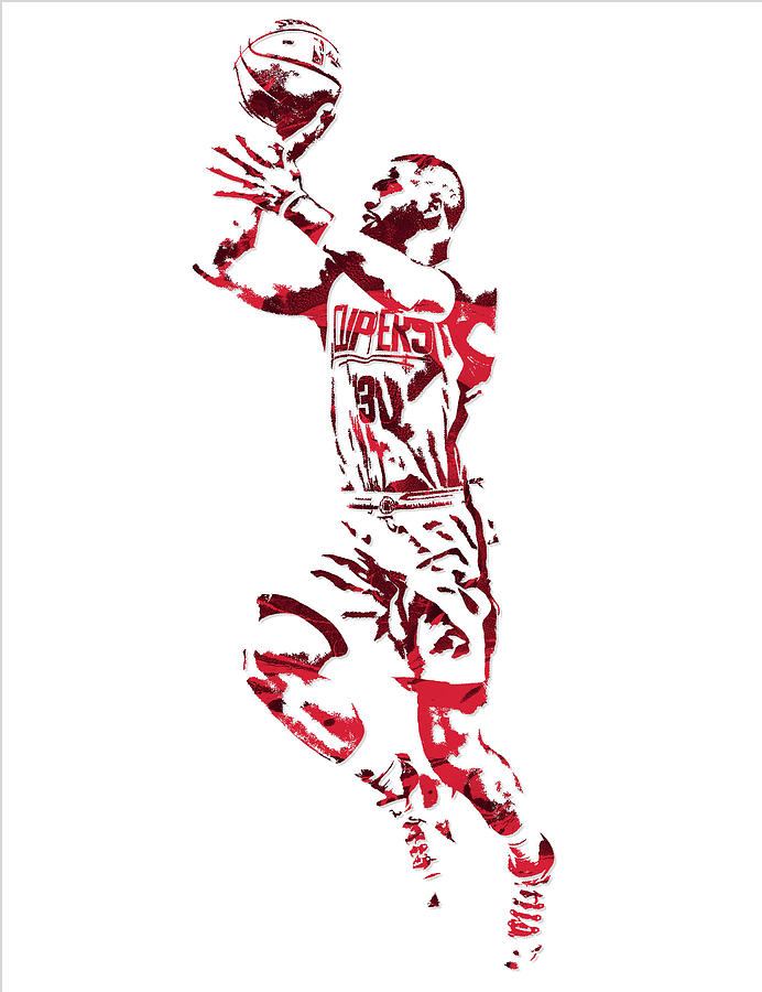 Chris Paul Los Angeles Clippers Pixel Art 8 Mixed Media by Joe Hamilton ...