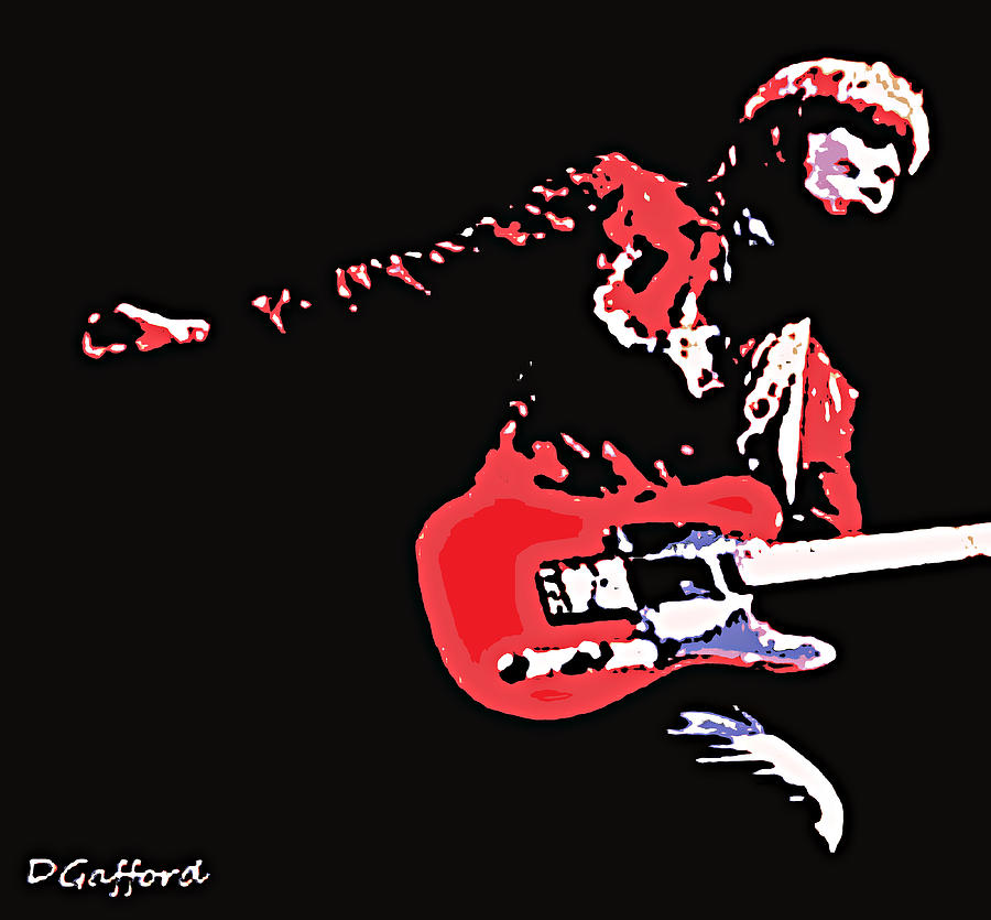 Chrissie Hynde Painting by Dave Gafford - Pixels