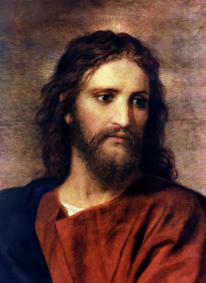 Jesus Christ Painting - Christ at 33 by Heinrich Hofmann