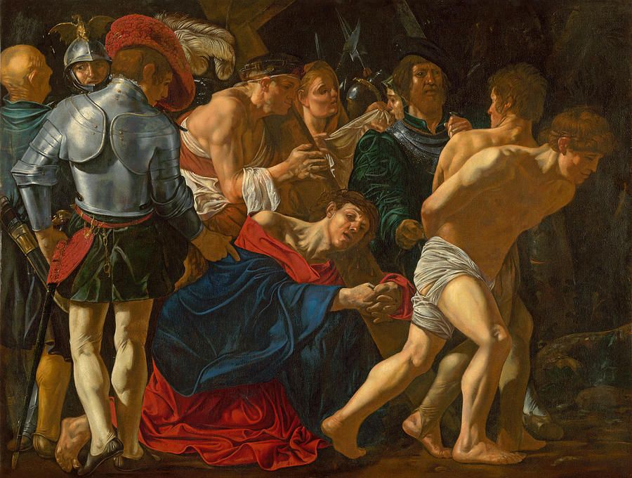 Christ carrying the Cross Painting by Cecco del Caravaggio