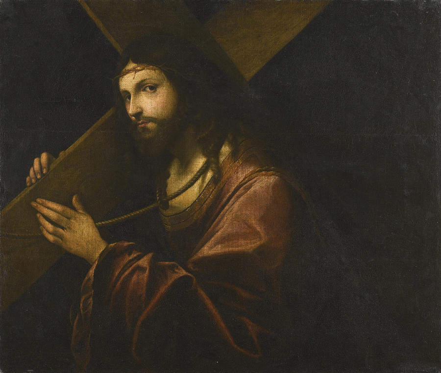 Christ Carrying the Cross Painting by Giovanni Cariani