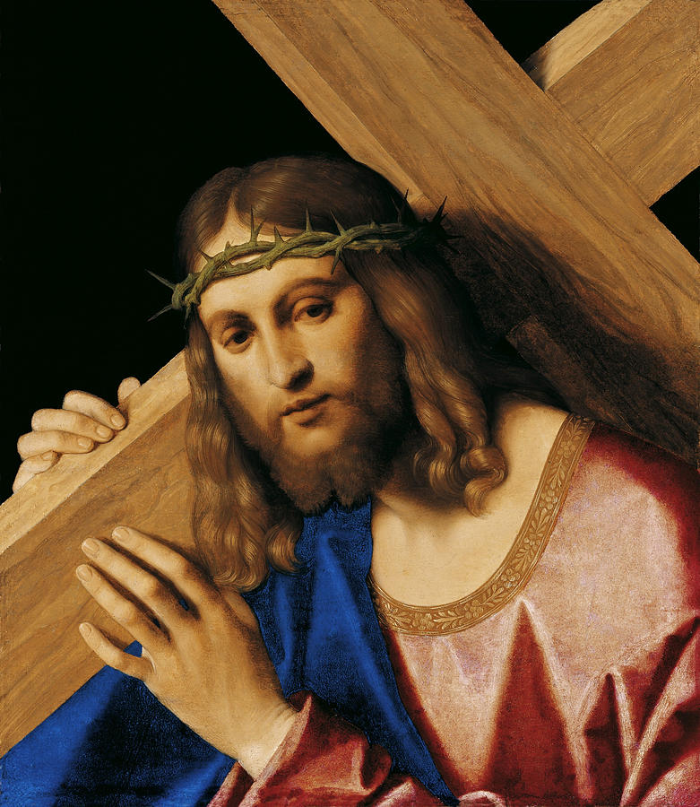 Christ Carrying the Cross Painting by Vincenzo Catena