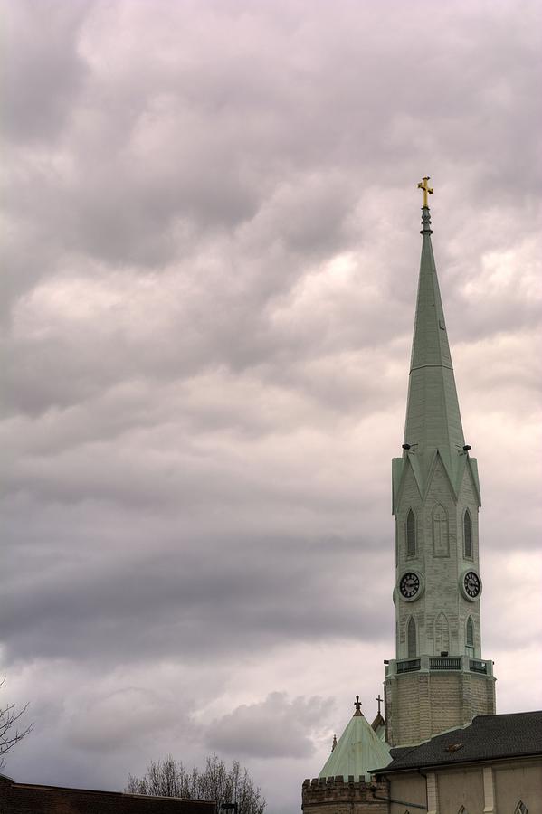 Christ Church Cathedral Steeple Photograph by FineArtRoyal Joshua Mimbs