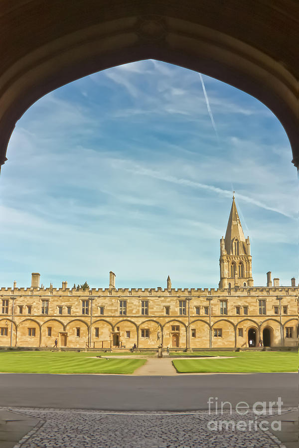 Architecture Photograph - Christ Church College Oxford by Terri Waters