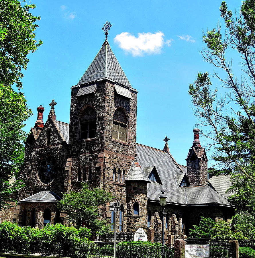 Christ Church Riverton New Jersey Photograph by Linda Stern