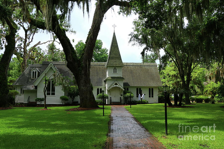 Architecture Photograph - Christ Church St Simons by Christiane Schulze Art And Photography