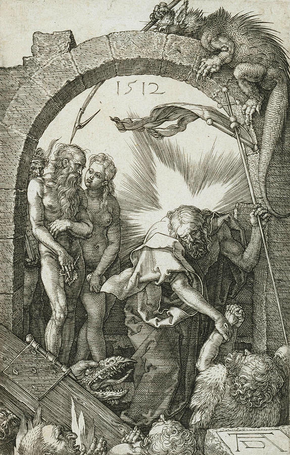 Christ in Limbo Relief by Albrecht Durer