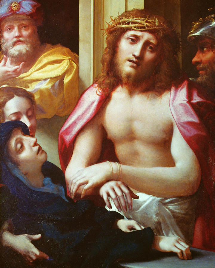 Correggio Painting - Christ Presented to the People by Correggio