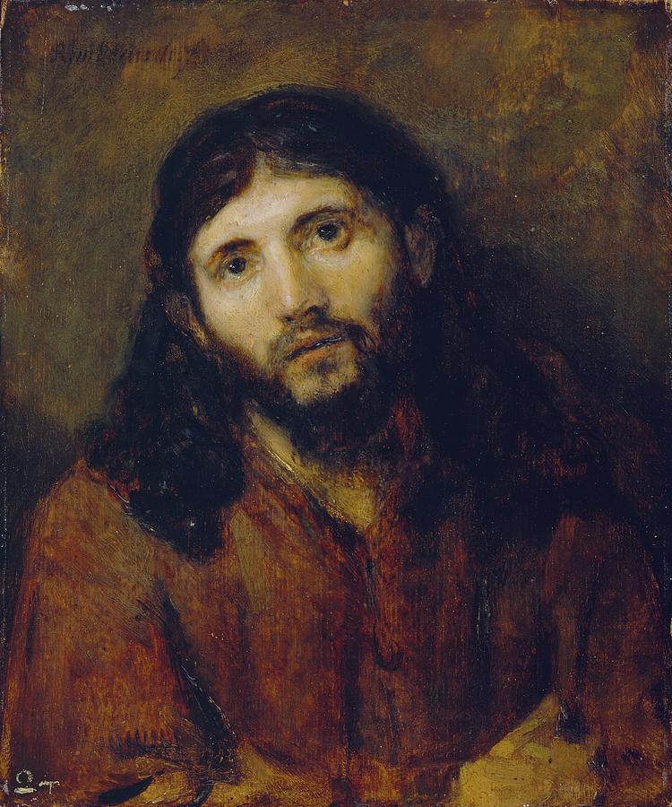 Jesus Christ Photograph - Christ by Rembrandt Harmensz van Rijn