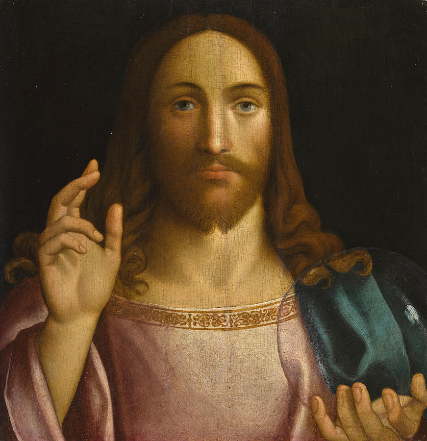 Christ the Redeemer Painting by Francesco Bissolo