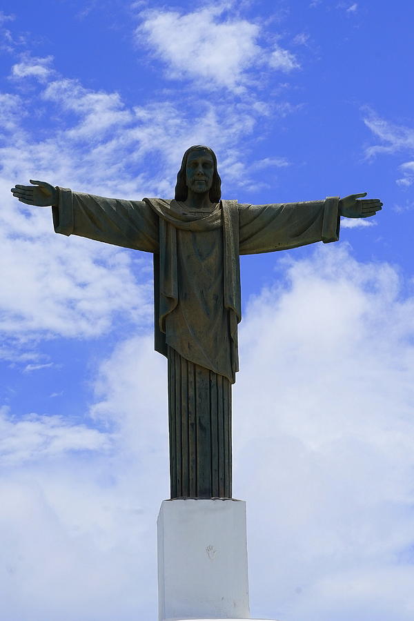 Christ the Redeemer-Dominican Republic Photograph by Laurie Perry