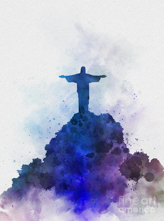 Christ the Redeemer Mixed Media by My Inspiration