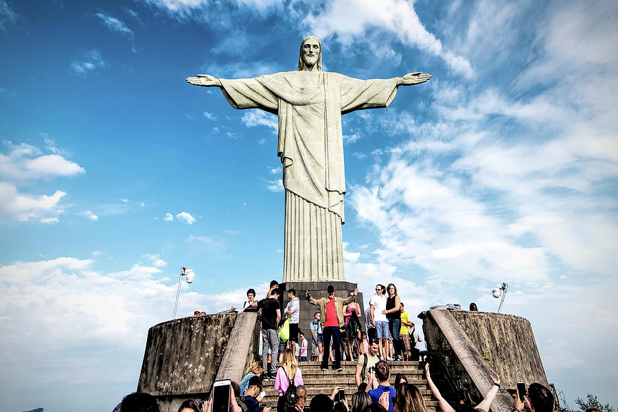 Christ the Redeemer Statue Photograph by Pravine Chester