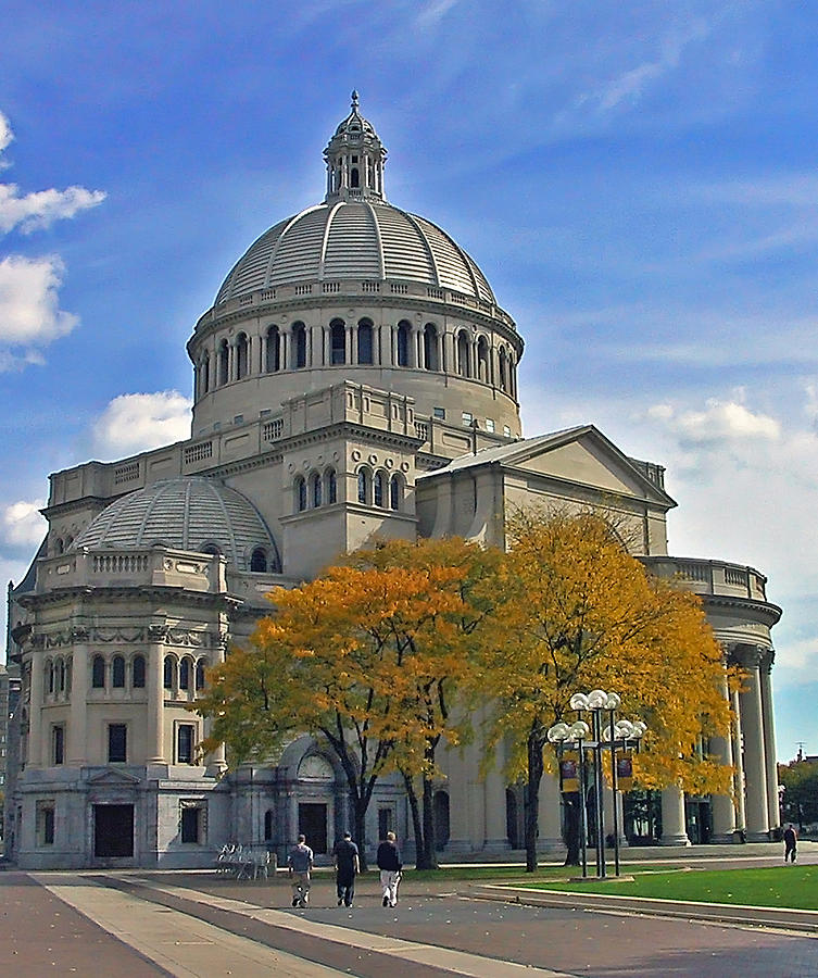 Christian Science Cathedral  Photograph by Frank Winters