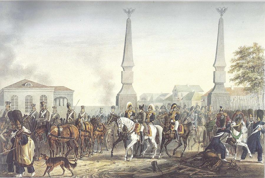 Christian Wilhelm von Faber du Faur 17801857 At the Kaluga Gate Moscow