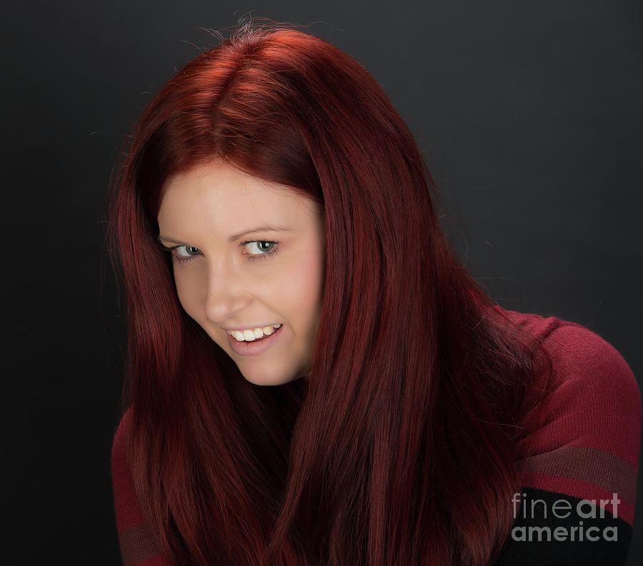 Christiana - Red-head Photograph