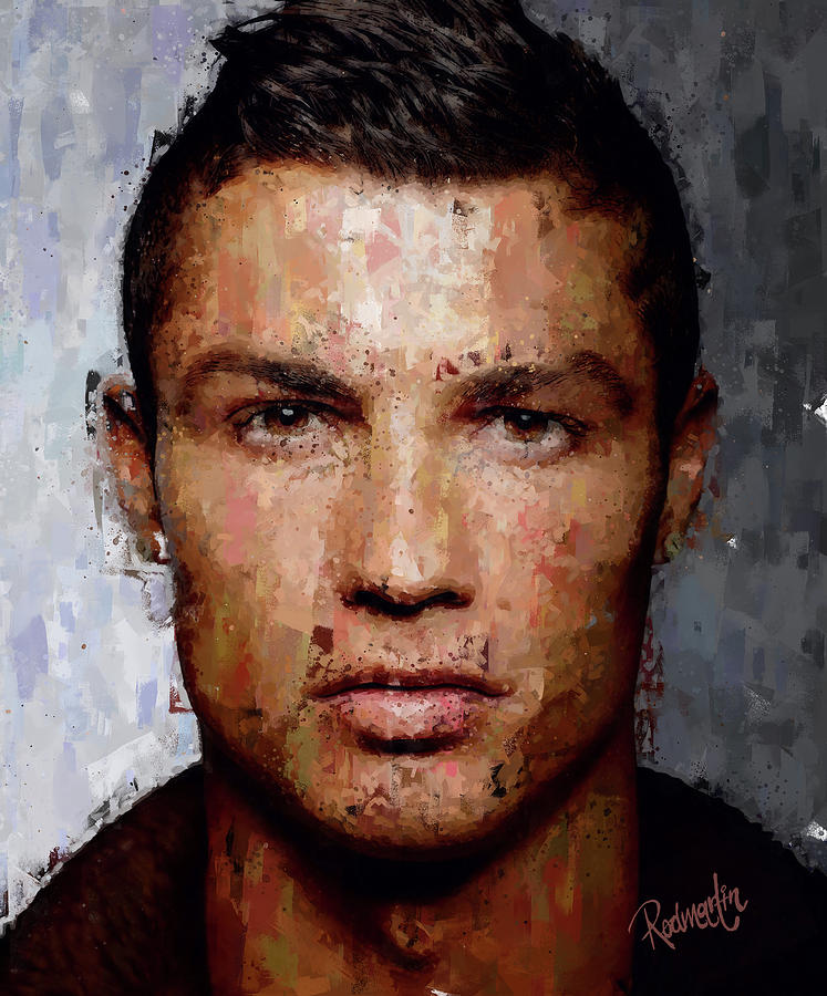 Christiano Ronaldo Painting by Gustav Rodmartin - Pixels