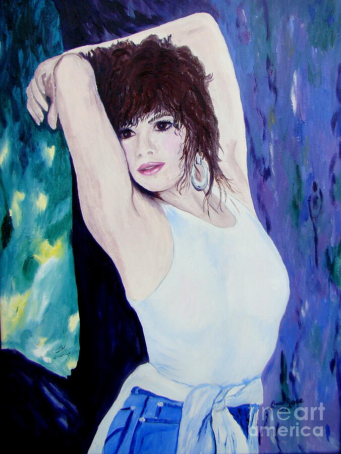 Christina Painting by Lisa Rose Musselwhite