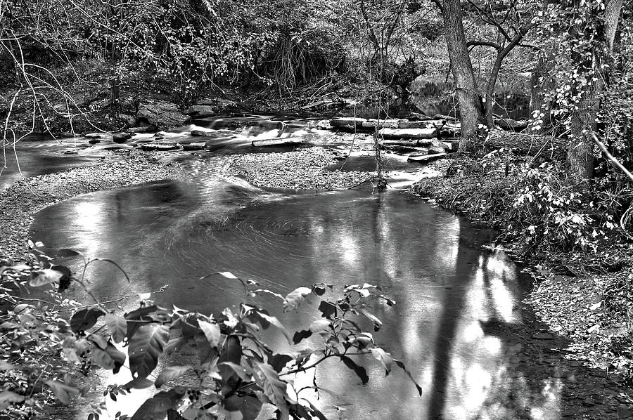 Christina River, Newark BW #02467 Photograph by Raymond Magnani