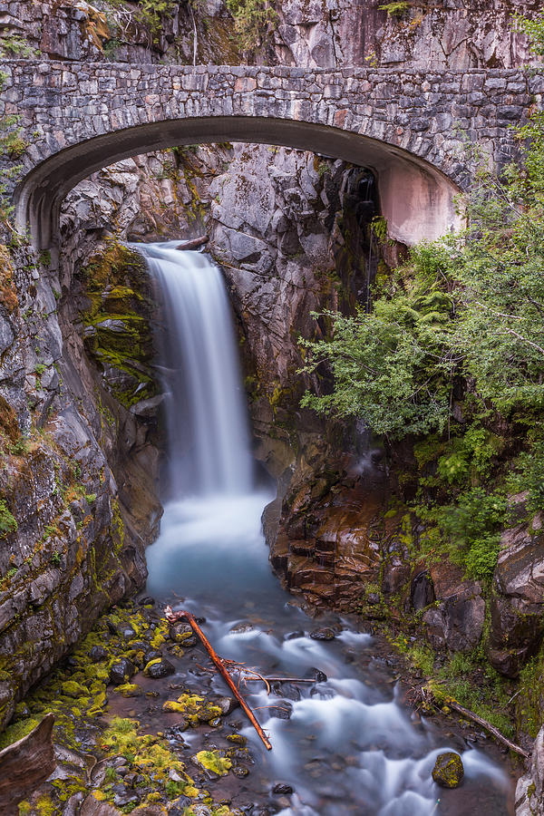 Nature Photograph - Christine Falls by Calazones Flics