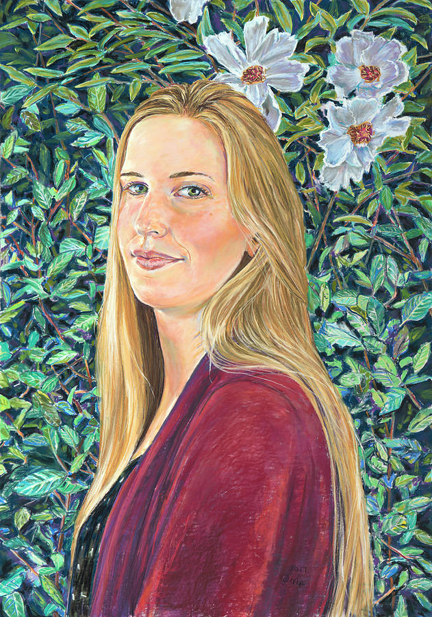 Christine  Painting by Nick Payne