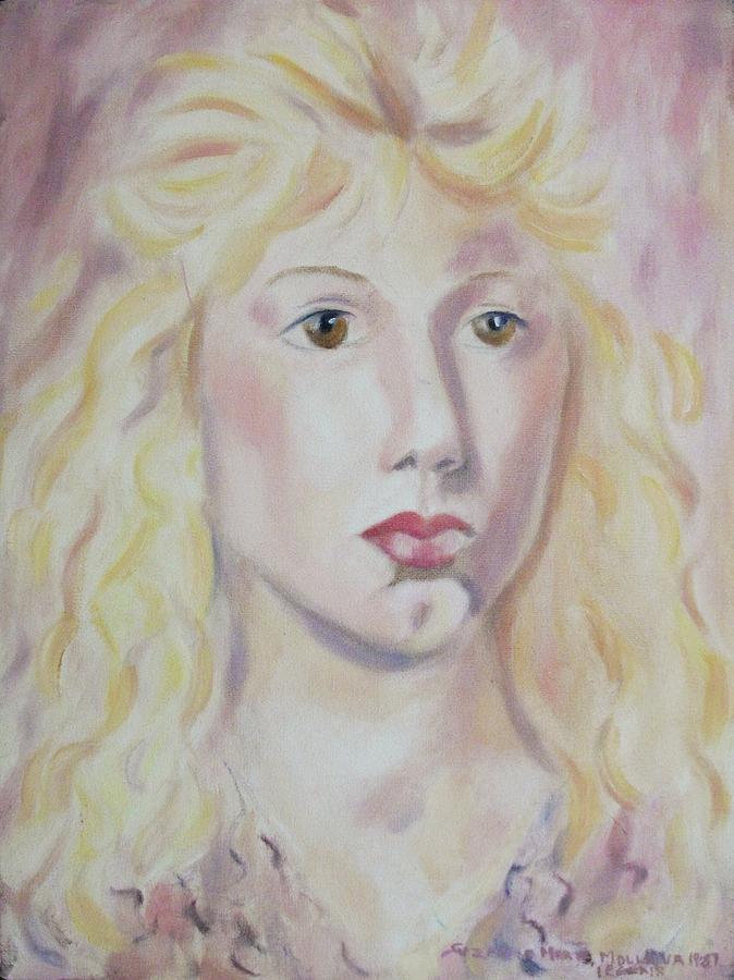 Christine Painting by Suzanne Marie Leclair | Fine Art America