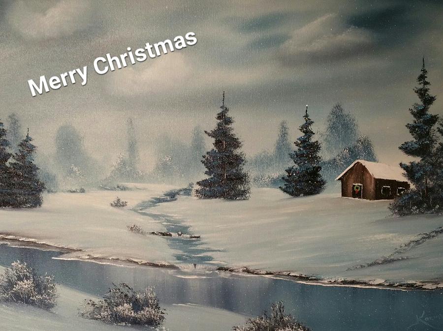 Christmas Painting - Christmas 2015 by John Koehler