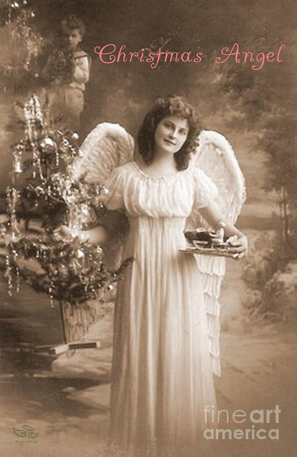 Christmas Photograph - Christmas Angel by Beauty For God Christmas Photograph - Christmas Angel by Beauty For God