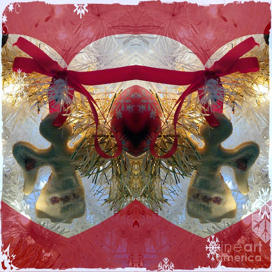Christmas Photograph - Christmas Angel Magic by Linda Galok