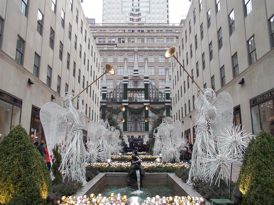 Christmas at Rockefeller Center 1 Photograph by Nina Kindred