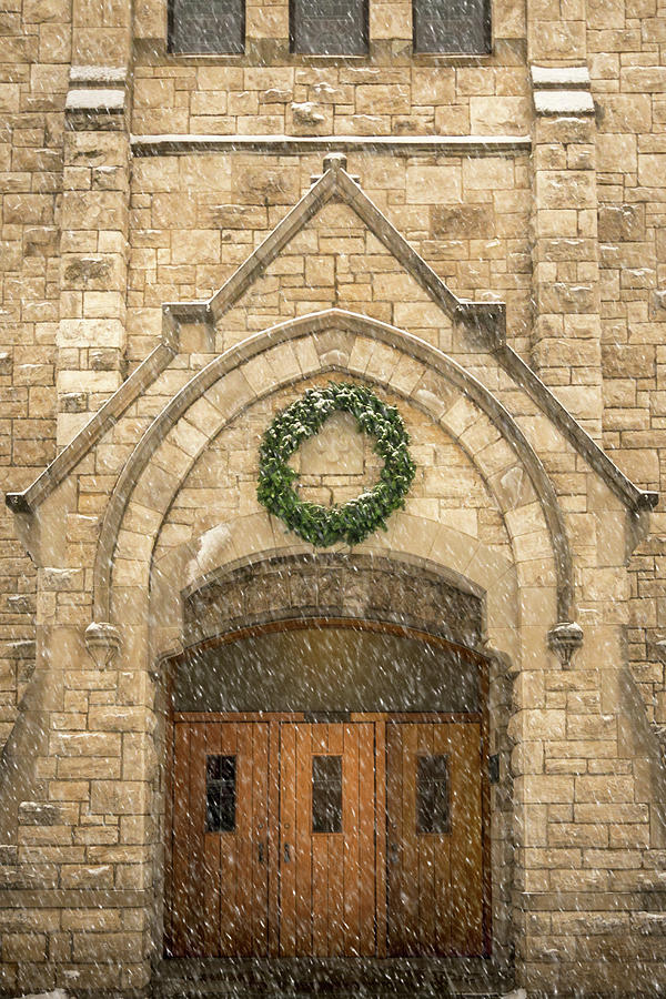 Christmas at Stone Chapel Photograph by Allin Sorenson