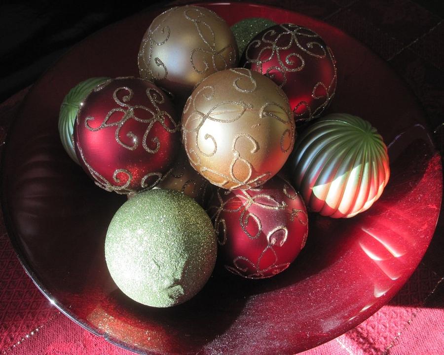 Christmas Balls Photograph by Betty Buller Whitehead